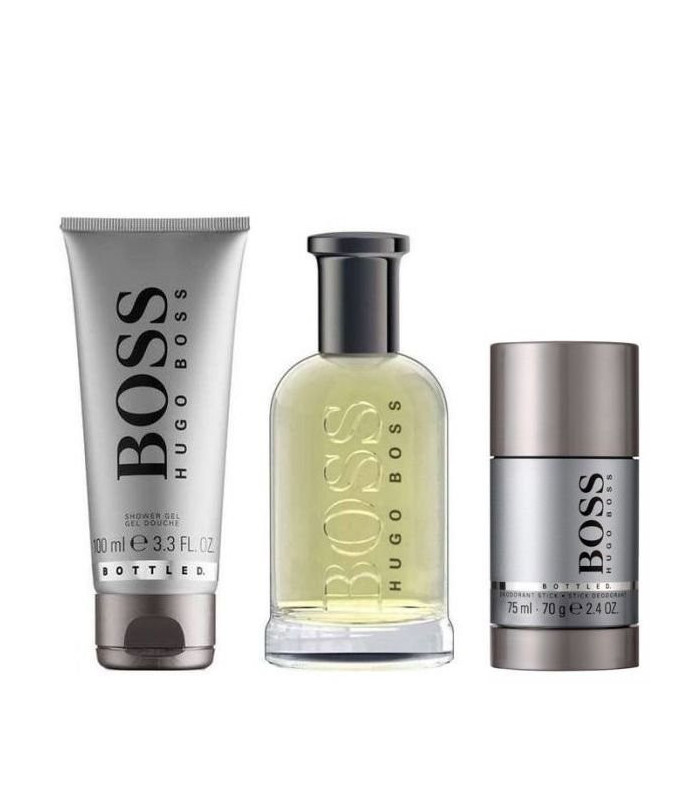 Set Hugo Boss Edt 100ml Deodorant 150ml Shower Gel 100ml